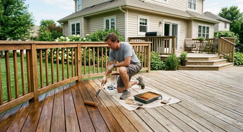 Concrete Deck Sealing in Kansas City, KS
