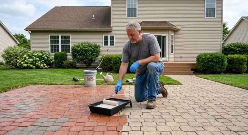 Courtyard Sealing in Redmond, WA