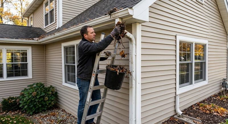 Gutter Downspout Unclogging in Bergen County, NJ