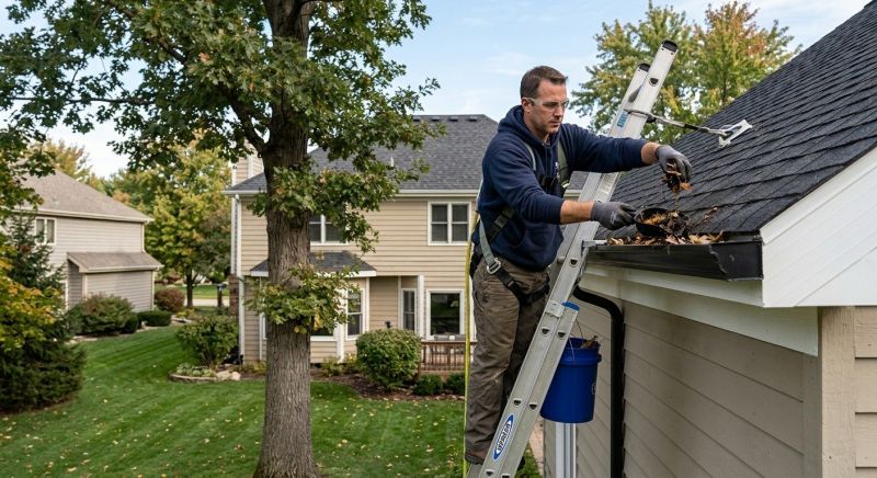 Rain Gutter Clearing in Westchester County, NY