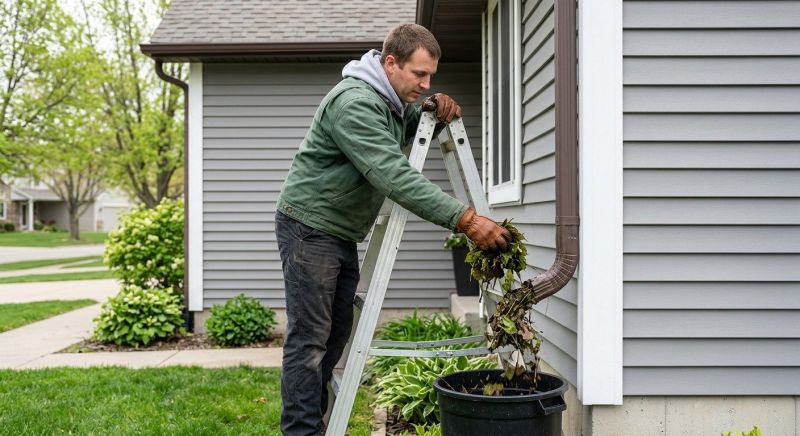 Downspout Cleaning in Pittsburgh, PA